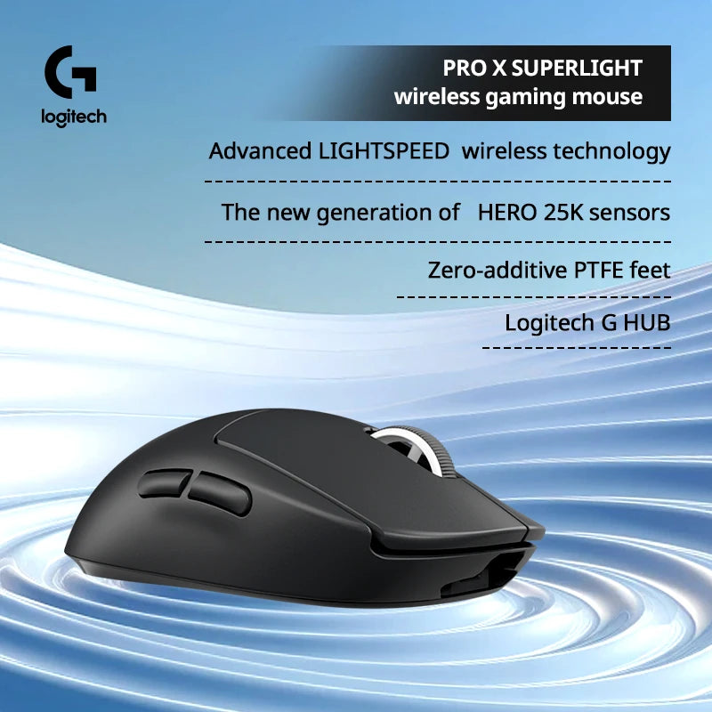 Logitech GPW2 Mice G Pro X Superlight Wireless Dual Mode Gaming Mouse