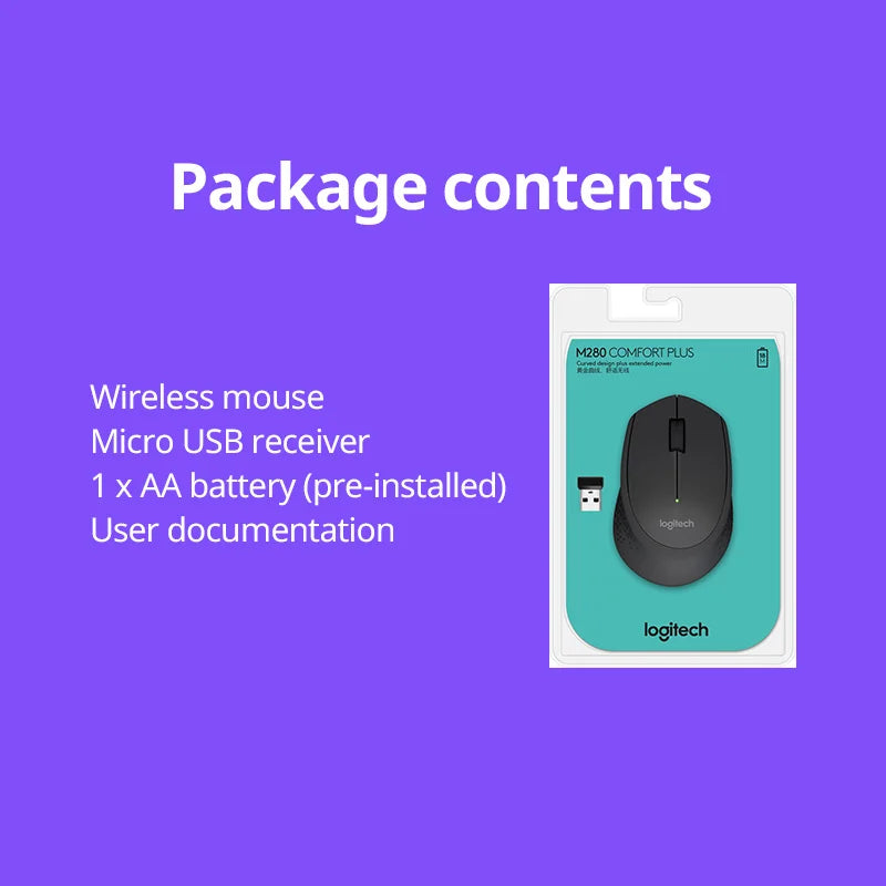 Logitech M280 Wireless portable mouse