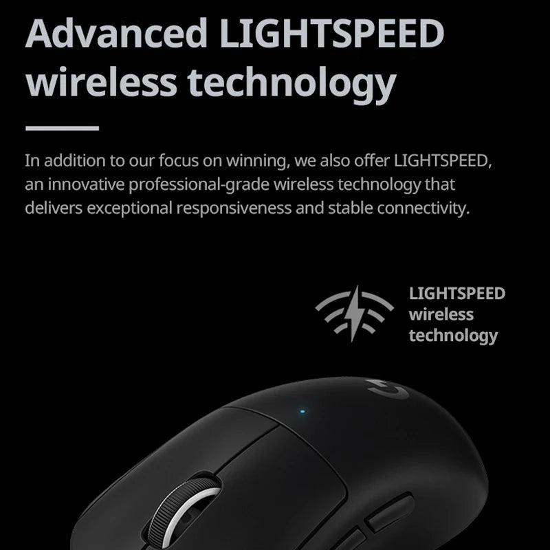 Logitech GPW2 Mice G Pro X Superlight Wireless Dual Mode Gaming Mouse