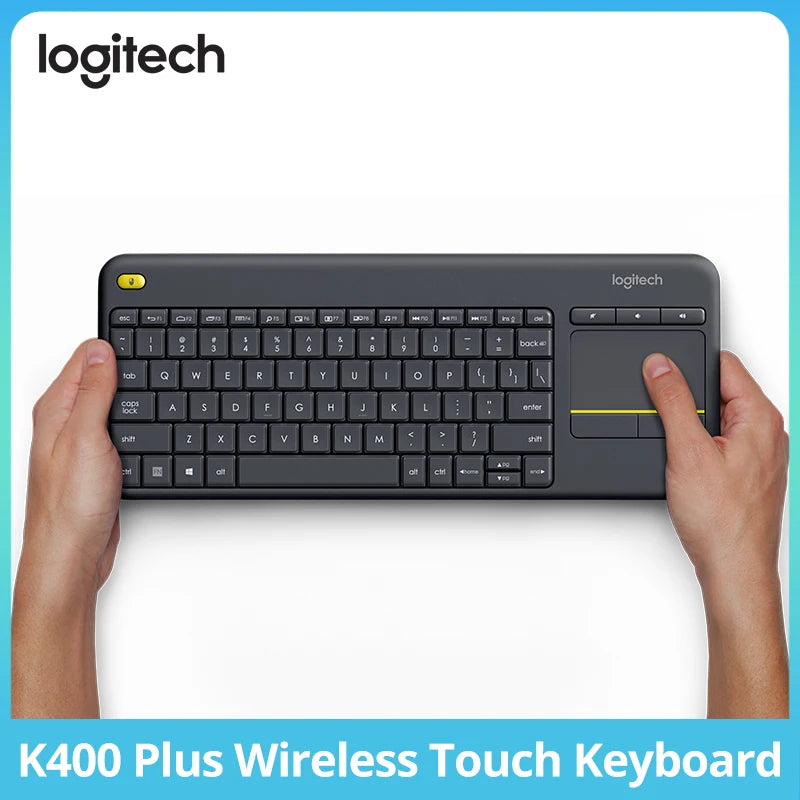 Logitech K400Plus Wireless Keyboard with Touch Panel