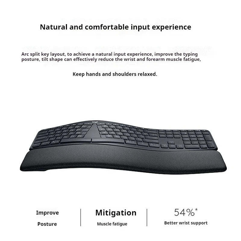 Logitech Ergo K860 Wireless Bluetooth Keyboard