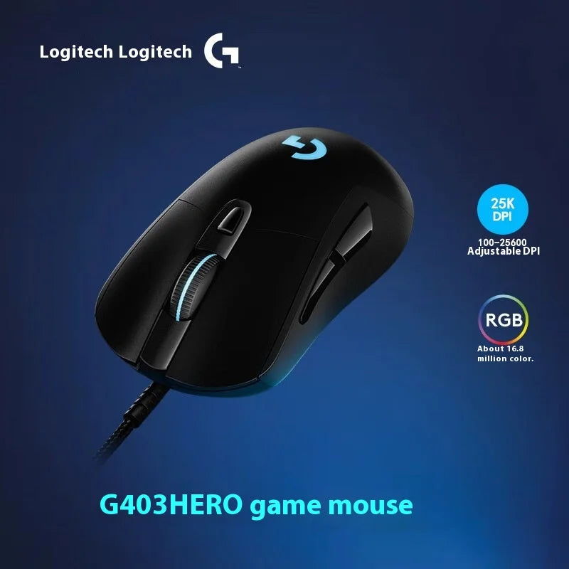 Logitech G403 Gaming Mouse Rgb Up To 25600dpi