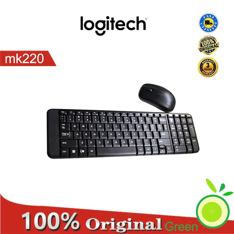 Logitech MK220 Wireless Keyboard And Mouse set