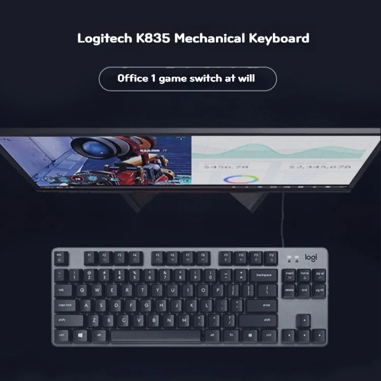 Logitech K845 Mechanical Keyboard & G102 Wired Mouse Set