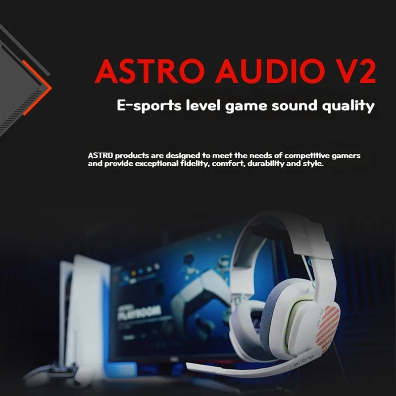 Logitech G Astro A10 Second-Generation Esports Wired Headphone Noise Reduction