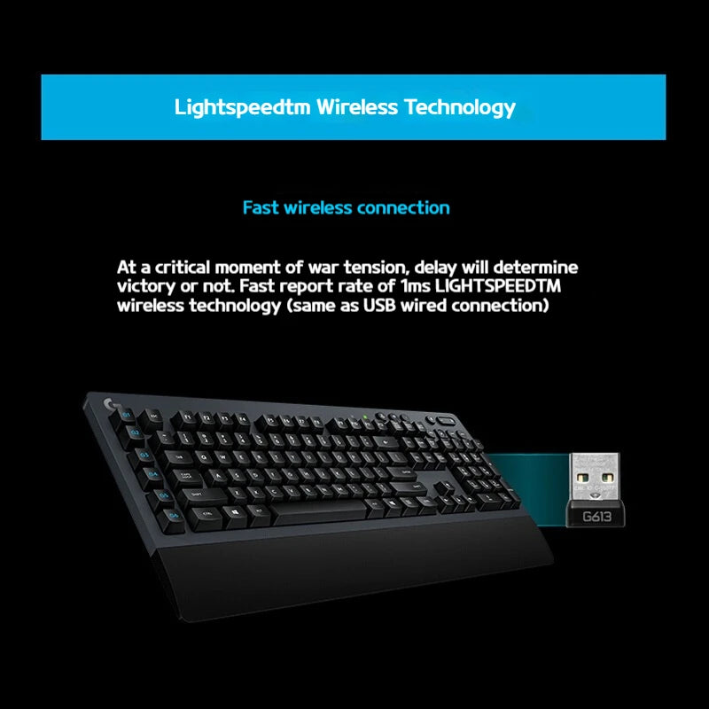 Logitech G613 Wireless Mechanical Keyboard