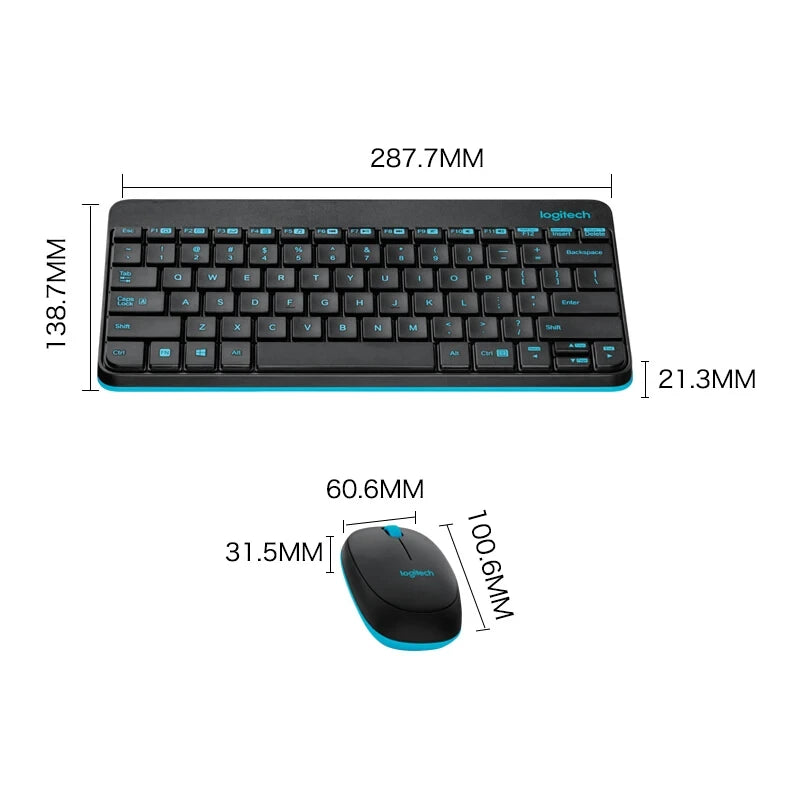 Logitech Mk245 Nano Wireless Keyboard And Mouse Combo